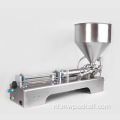 Semi-automatische vloeistofvulpasta-crèmevulmachine